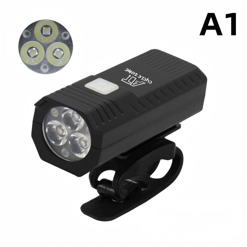 Bicycle Front Light Type-C Rechargeable Bicycle Headlamp Road Bike Front Headlight For Night Riding Cycling Safety