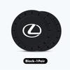 For Lexus Silicone Car Coaster Water Cup Bottle Non Slip Pad Anti-Slip Mat UX250h RX450h RX300 GX470 CT200h RX400h NX300h RX350