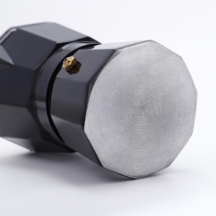 Sico Premium Aluminum Moka Pot - Customizable Color for Home & Office Coffee Brewing