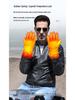 Waterproof Heated Touchscreen Gloves for Motorcycle and Cycling – Windproof Winter Warmth for Men & Women