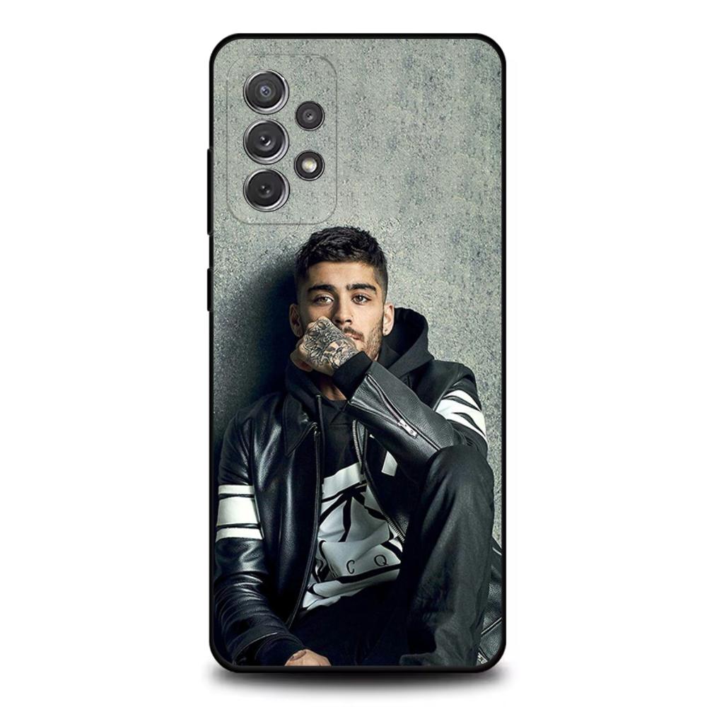 Singer Zayn Malik Phone Case For Samsung S25,S24,S21,S22,S23,S30,Ultra,S20,Plus,Fe,Lite,Note,10,9,5G Black Cover