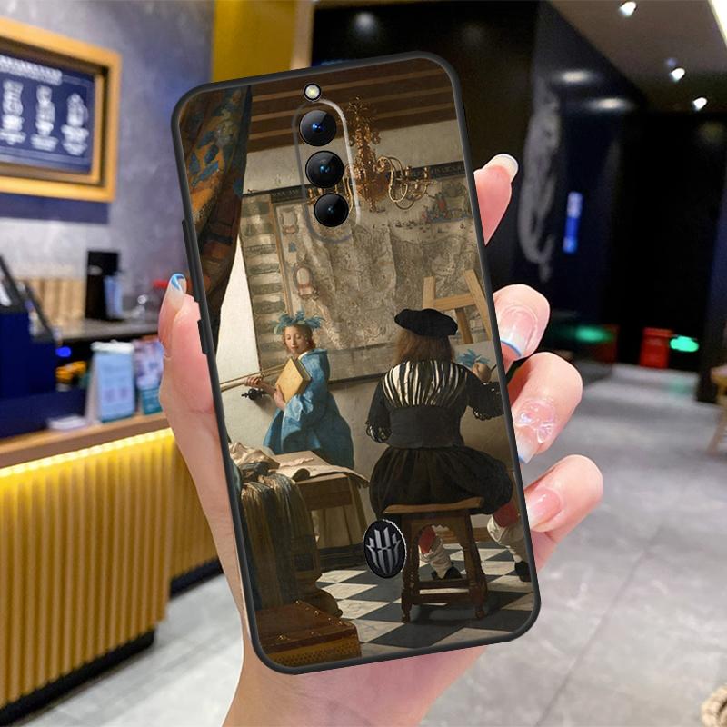 Johannes Vermeer Case For Nubia Red Magic 6S 7S Pro 6 7 8 9 10 Pro 5G 6R RedMagic 8S 9S 8 9 10 Pro Plus Cover