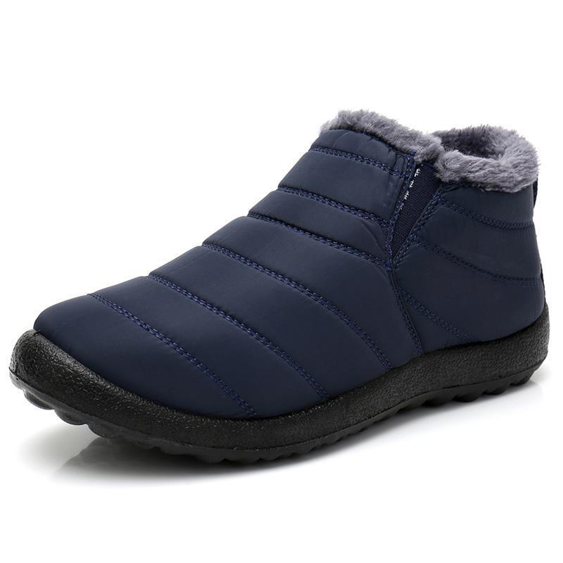 Snow Boots Woman Casual Shoes Woman Slip On Ladies Shoes Plush Unisex Waterproof Ankle Boots Fur Botas Mujer Boots Women