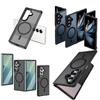 Slim Design Semi Transparent Magnetic Wireless Charging Compatible Mobile Phone Back Cover for Galaxy Z Fold 7 5G 6 8 Wide