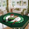 Celtic FC Design Crystal Velvet Rug Soft Decorative Mat for Bedroom Entrance