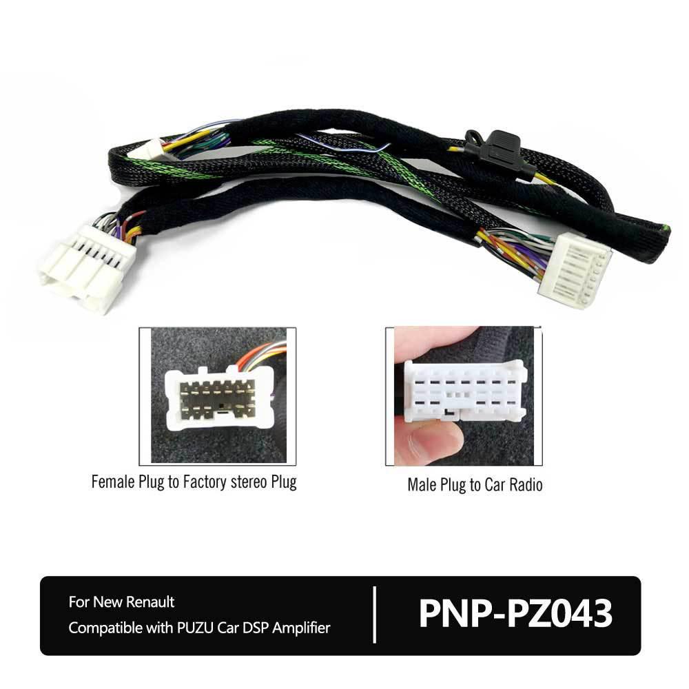 

Усилитель PUZU DSP с жгутом проводов для Renault 2016 (PNP-PZ043) PUZU