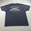 Vintage Harley-Davidson T-Shirt Mens XXL Black Santa Maria Motorcycles Biker Y2k