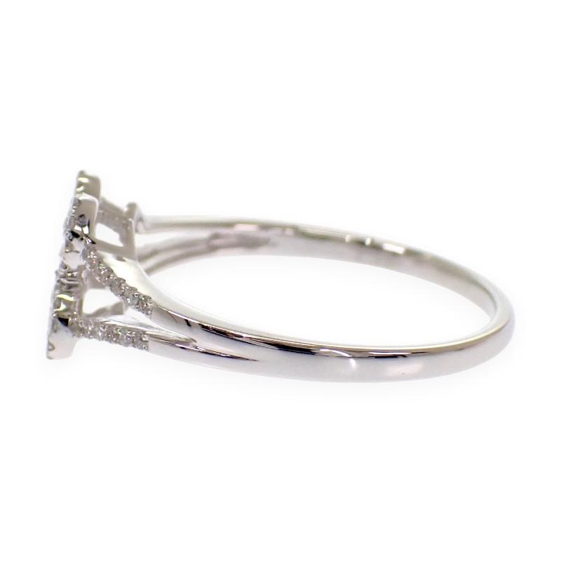 no brand  #15(JP Size) ring K18 white gold Women