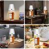 Wireless Bottle Lamp Shade White - Portable LED Wine Bottle Lamp with Stopper, 3 Color Stepless Dimming Rechargeable Touch Wine Bottle Lights for Any