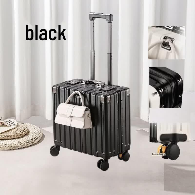 Smart Travel Carry-On Luggage with Wet/Dry Separation 18 inch
