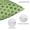 Frogs Doodle Square Pillowcase Cushion Cover Pillow Case Throw Pillow Cover for Home Bedroom Car