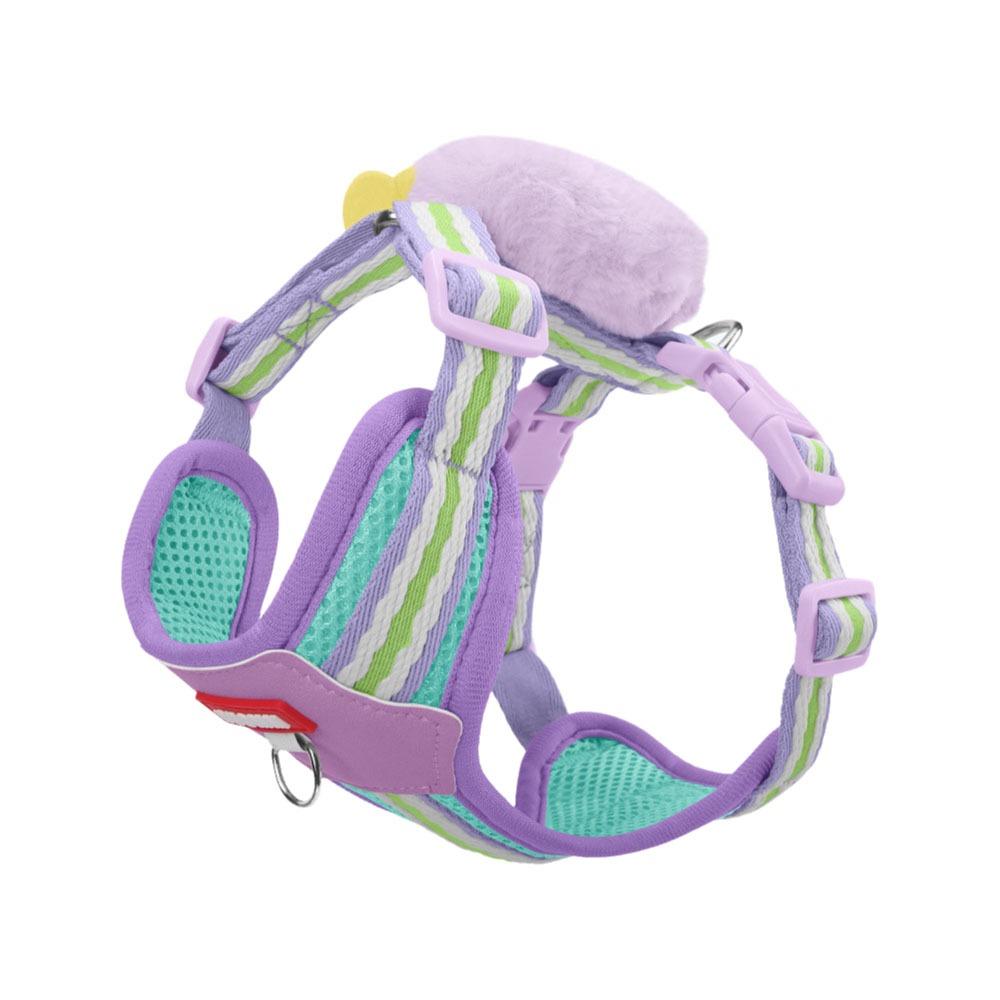 Soft Dog Harness Quicklace Pet Walking Vest Sturdy Pet Chest Strap  for Dogs Cats