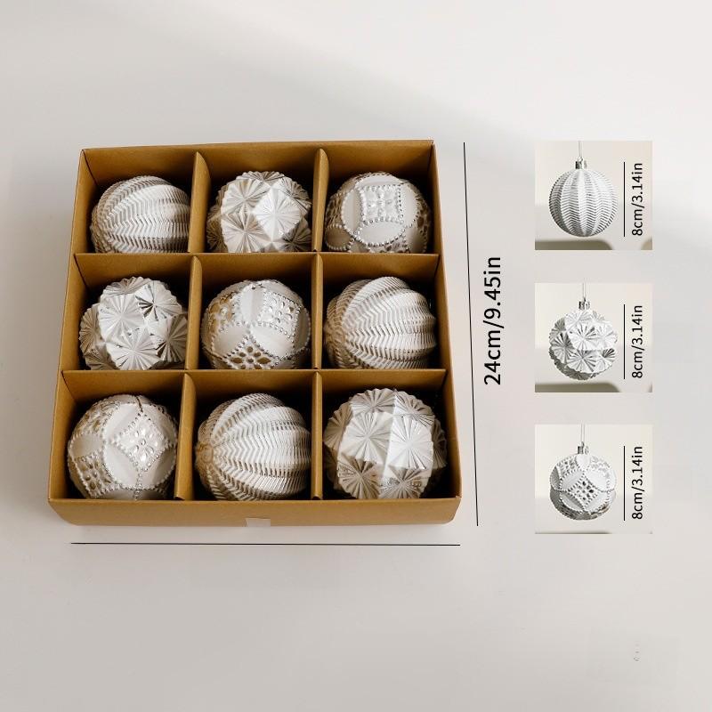 Tree Christmas Holiday Decorations Vintage Style Plastic Celebrations Ornaments