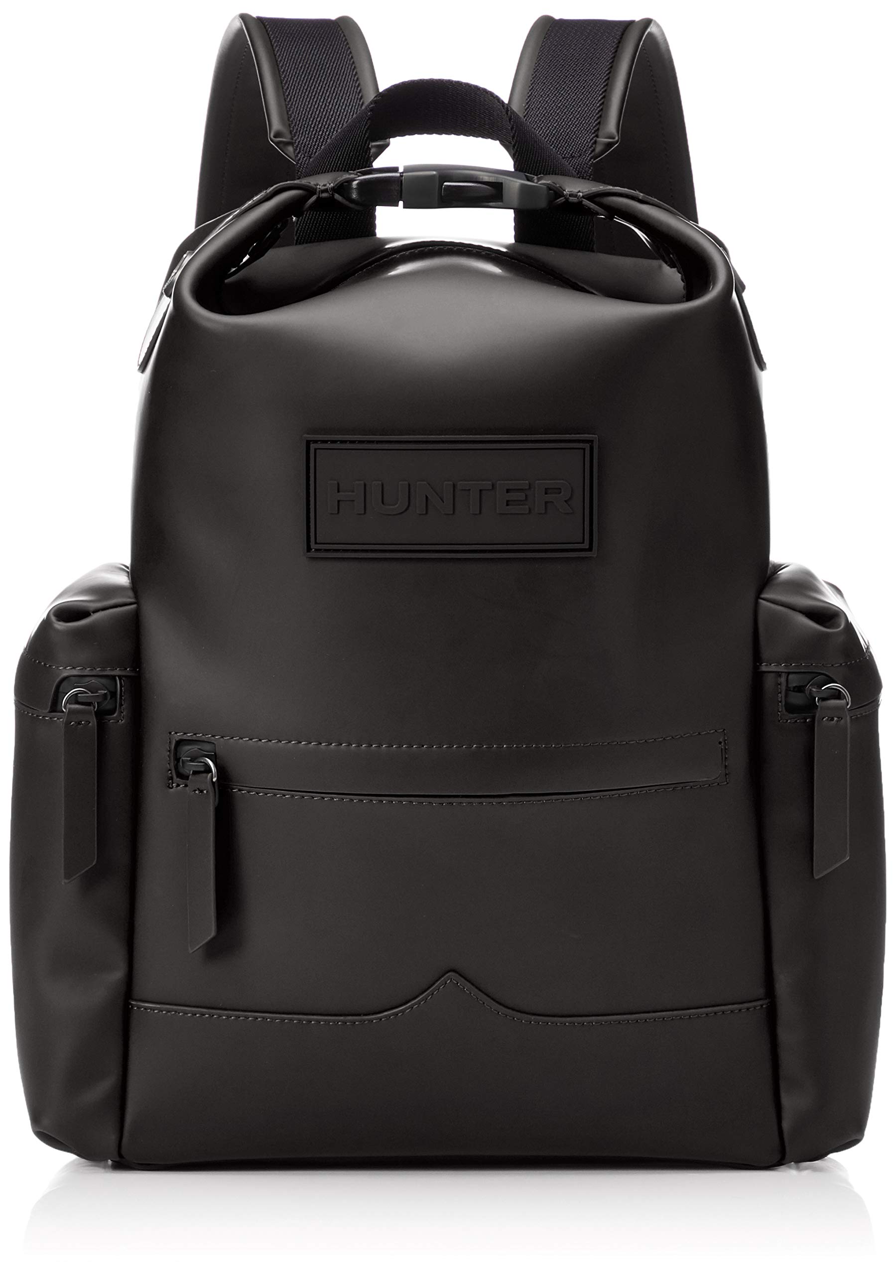 Рюкзак Hunter Original Top Clip Medium из кожи с резиновым покрытием UBB7019LRS-BLK-One, Черный