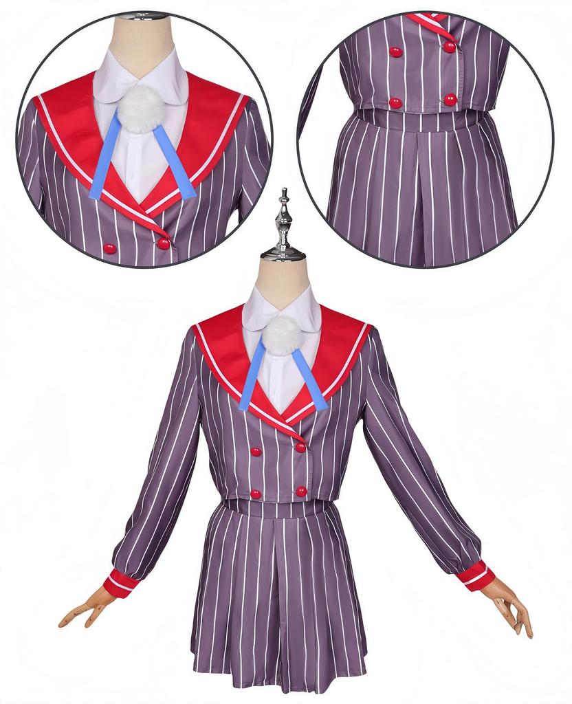 VTuber Cosplay Shigure Ui Cosplay Costume VTuber Cosplay Shigure Hagoromo Cosplay Costume Uimama Ui Sensei Virtual YouTuber VTuber Cosplay Uimama