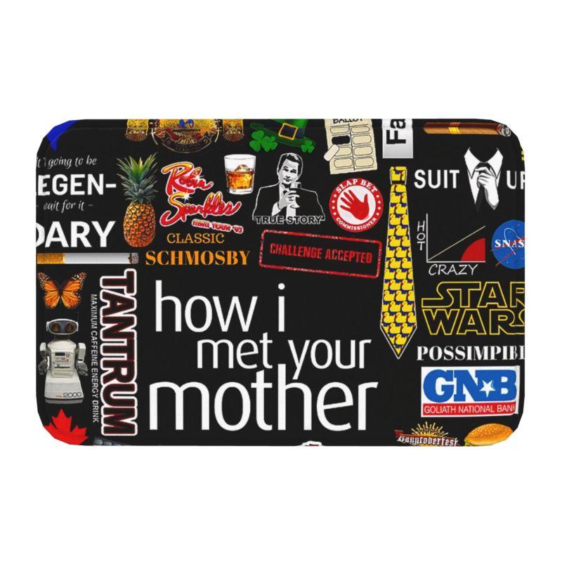 

Intervention How I Met Your Mother Front Floor Door Entrance Mat Outdoor TV Show Bath Kitchen Doormat Toilet Carpet Rug 40x60cm