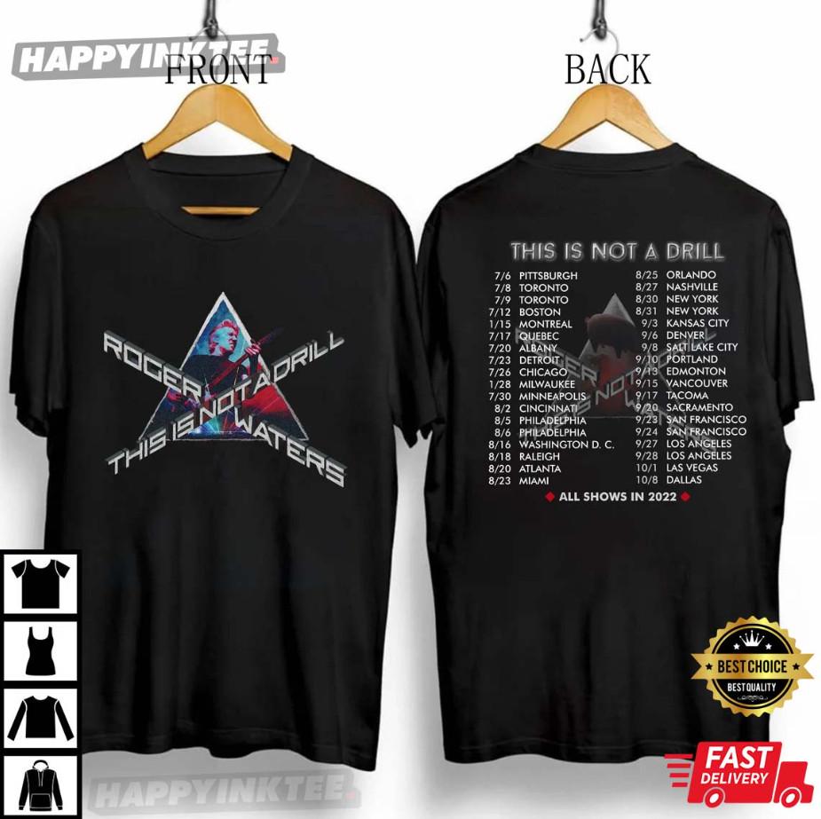 Roger Waters This Is Not A Drill Concert T-Shirt Unisex T-Shirt L