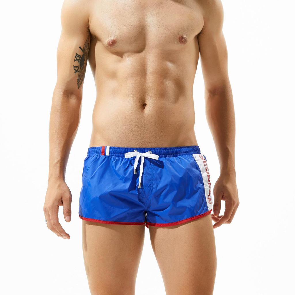 Heren Hardloop Sportshorts Lage Taille Ademend Lounge Shorts Heren Trekkoord Gevoerde Atletische Shorts Huisshorts