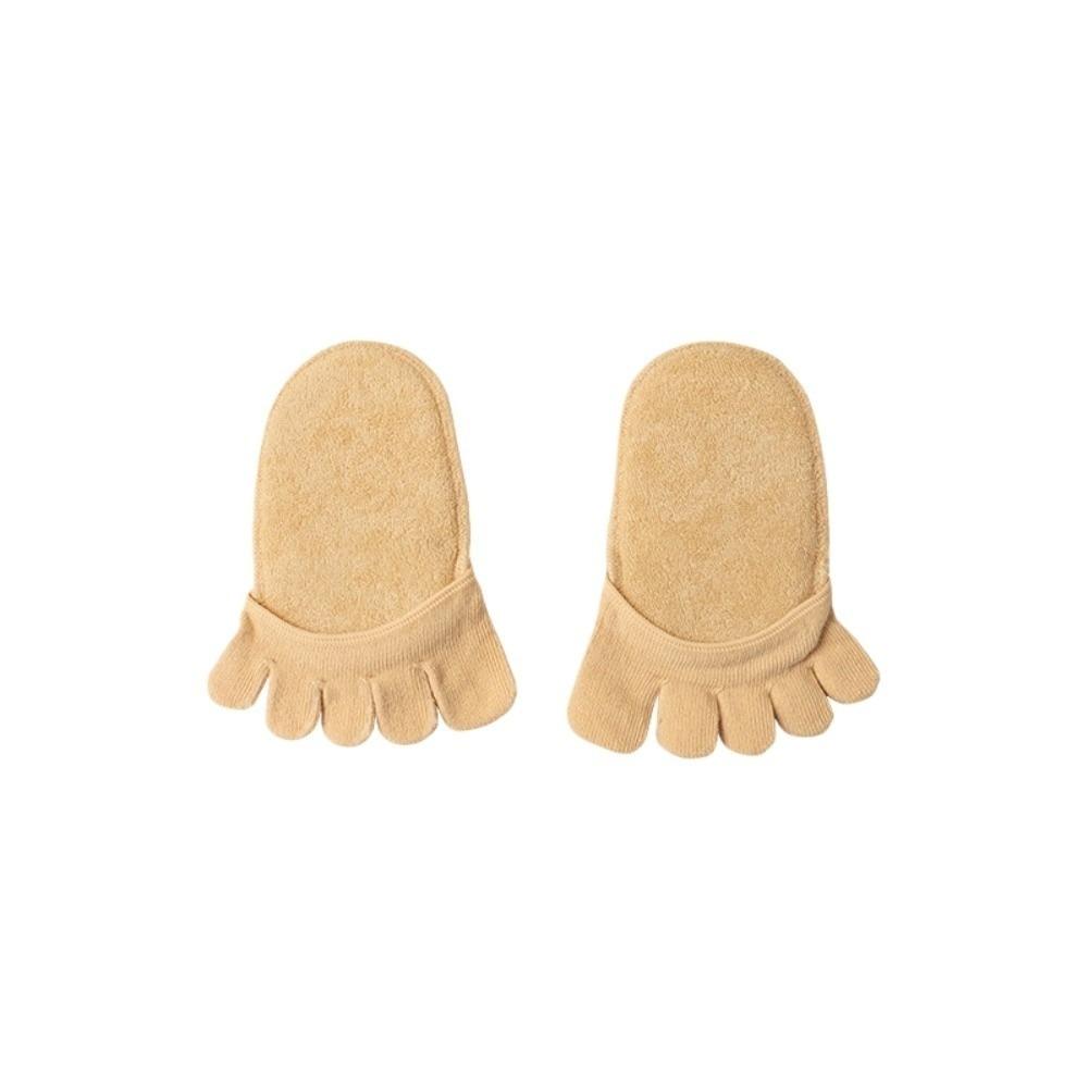 Silicone Anti-slip Forefoot Socks with Cushion Invisible Breathable Half Feet Socks Insoles Open Toe Toe Socks Summer