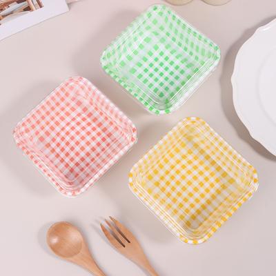 10pcs Plastic Cake Mousse Dessert Cup Yogurt Food Container With Clear Lid Melaleuca Mousse Pastry Cake Packing Box