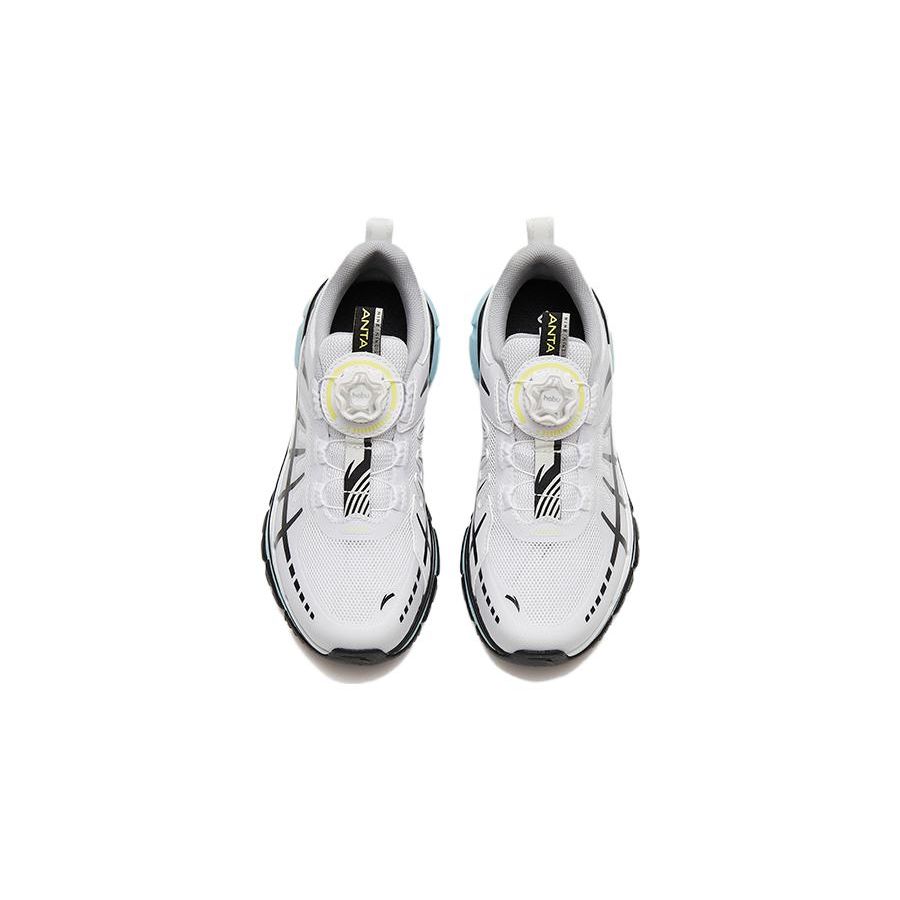 Anta Kids Comfortable Non-Slip Durable Low-Top Running Shoes Kids sneakers White Blue 312335570-3