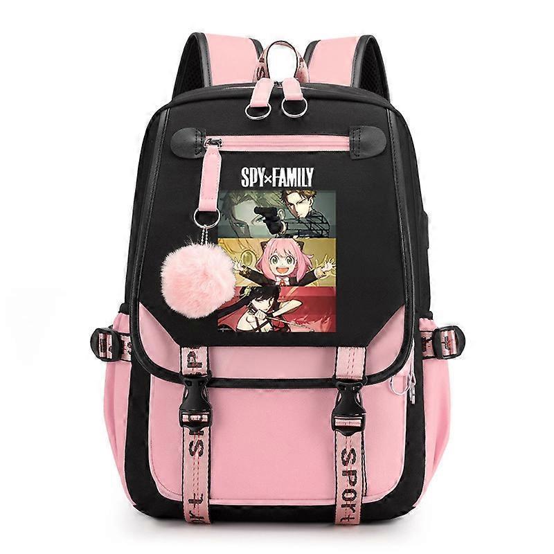 Spy X Family Anya Forger Backpacks Anime Waterproof  Laptop Backbag Children School Bags Girls Travel Bookbag SchoolBag Mochila
