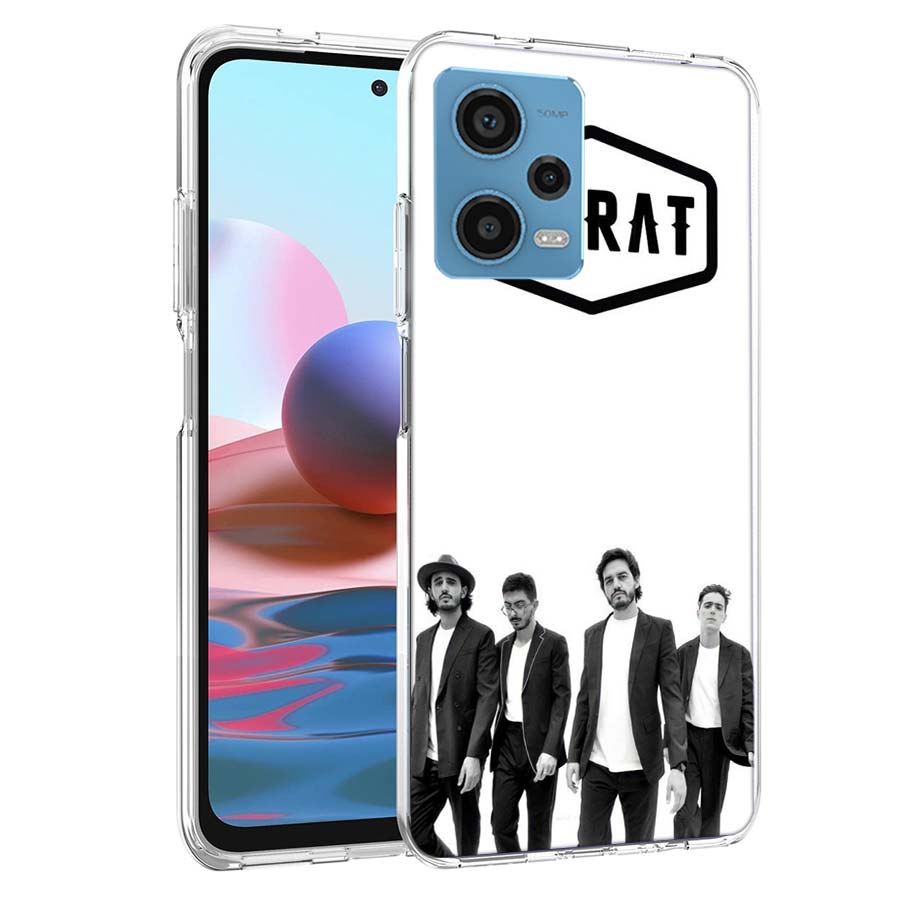 M-Morat Band Phone Case For Redmi Note 13 12 14 15 Pro Plus 13R 11 11T 11E 11S 10 Pro 10S 9 9S Cover Cell Clear TPU Capa Cases S