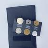 Zipper Bag Tri-fold Coin Purse Portable Travel Card Case Men's Small Wallet  Coin Collection