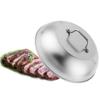 Basting Cheese Melting Dome Round Meal Food Cover Burger Cover  Kitchen Restaurant Cooking