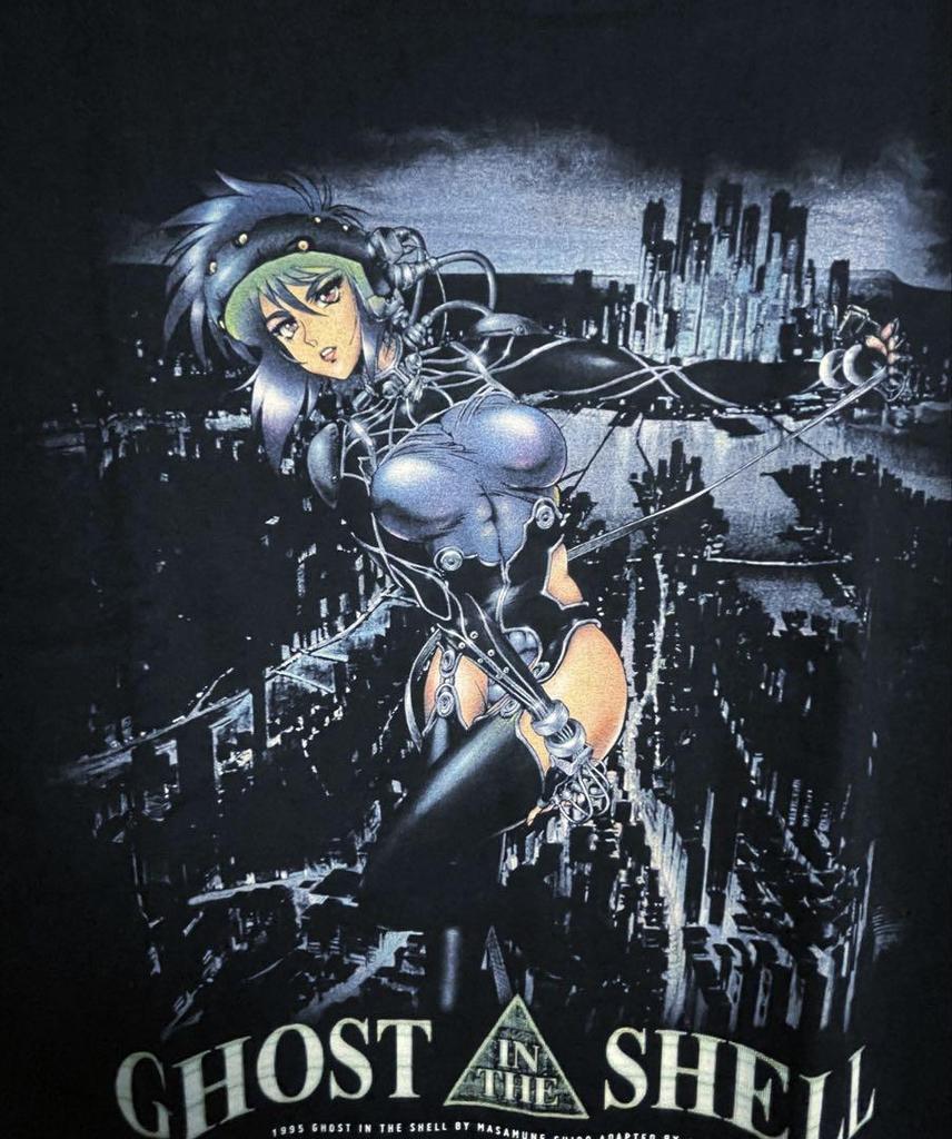[USED] Ghost in the Shell Motoko Kusanagi Anime T-shirt