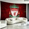 Arazzo da Parete del Liverpool Football Club Appeso Estetico alla Parete Coperta in Tessuto Stampato Arazzi Decorativi per Camera da Letto Soggiorno Decorazione per la Casa