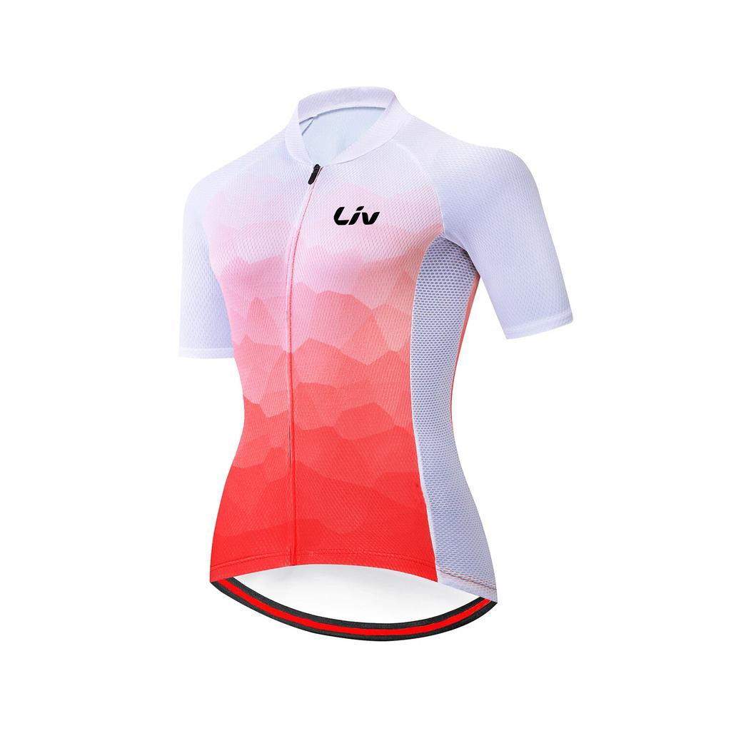 Summer New Cycling Suit Set Women Cycling Jersey Short Sleeved  Breathable Outdoor Cycling Bib Quick Drying Sports Shirt