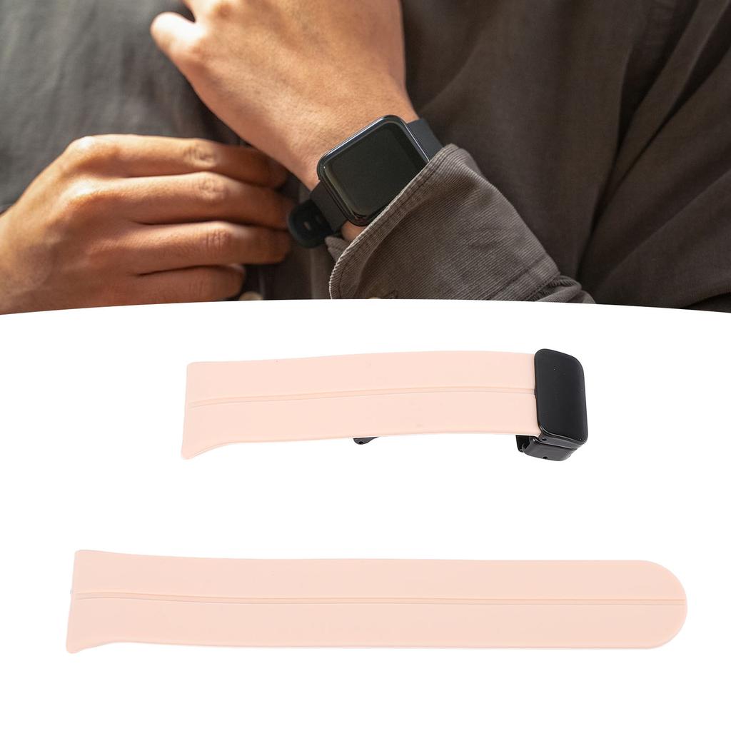 Quick Relse Strap for axy Fit3 Adsorbable Folding Buckle Comfortable Scratch Resistant Watch Wrist Replacement Band