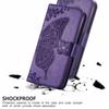 Shockproof Printed Butterfly Leather Flip Wallet Card Holder Case For iPhone 17 Air 16 15 14 13 12 Pro Max Plus 16E Phone Cover