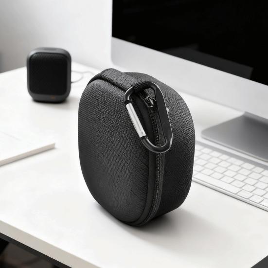 Audio Storage Bag Water-resistant Wear-resistant Dirt-resistant Universal Speaker Protector with Zipper Closure