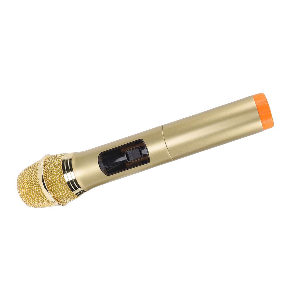 2.4G Wireless Microphone with USB Receiver Handheld Dynamic Mic for Outdoor Speaker Computer Phone Amplifier