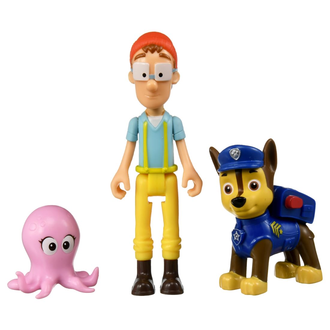Takara Tomy PAW Patrol Adventure Bay Character Set Chase and Captain Talbot
