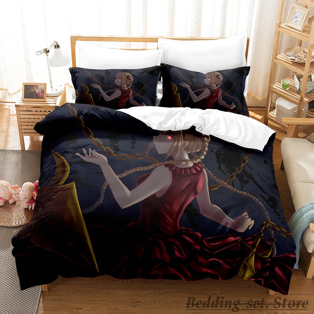 2023 Darwin's Game Bedding Set Single Twin Full Queen King Size Bed Set Adult Kid Bedroom Duvetcover Sets Anime Kawaii