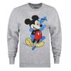 Disney Womens/Ladies Mickey Mouse Crew Neck Sweatshirt