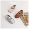 XSHX "Retro Weaving" Girls Hollow Mary Jane Sandals Shallow Mouth Spring and Summer Breathable Baotou [Wenzhou Shoes]