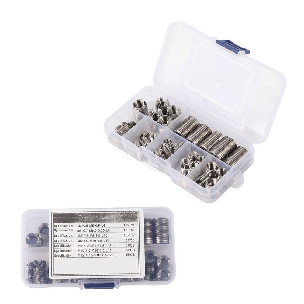 Quick Installation Self-Tapping Sleeves Stainless Steel Thread Inserts  Industrial