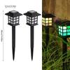 2 Pack Solar Pathway Lights, Outdoor Solar Lamp Waterproof Landscape Lighting for Garden,Yard,Patio,Walkway,Driveway Decor