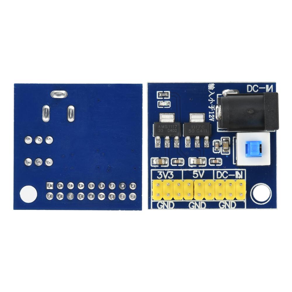 Multi Output Voltage Conversion Power Module DC-DC 12V To 3.3V 5V Buck Step Down Power Supply Module with Power Indicator