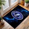 Tapete Padrão com Logo do Tampa Bay Lightning, Tapete Antiderrapante Adequado para Sofás de Sala de Estar e Quarto