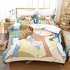 B Gata H Kei Bedding Set Single Twin Full Queen King Size Bed Set Adult Kid Bedroom Duvetcover Sets 3D Print Anime Bed Sheet Set