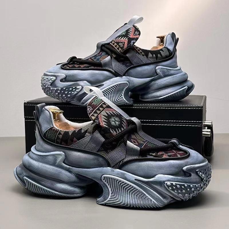 

Дизайнерские кроссовки на высокой платформе для мужчин Удобные дышащие спортивные кроссовки для бега Оригинальные мужские красные кроссовки Zapatillas De Hombre 43