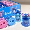 Disney Temperamatite Bambola Stitch, Temperamatite Cartone Animato Carino per Studenti, Cancelleria Lilo & Stitch, Materiale Scolastico
