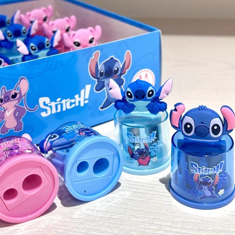 Disney Temperamatite Bambola Stitch, Temperamatite Cartone Animato Carino per Studenti, Cancelleria Lilo & Stitch, Materiale Scolastico