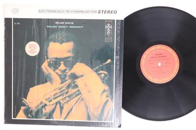LP Record MILES DAVIS  Round About Midnight CS8649 COLUMBIA 1972 US Jazz Used