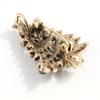 Vintage Christmas Tree Brooch Pin with Colorful Star Accents – Elegant Zinc Alloy Jewelry Gift for Women, Holiday Parties Christmas Jewelry